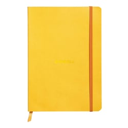 Carnet - Format A5 14.8 x 21 cm - Rhodiarama - Rhodia - 160 pages pointillées - Jonquille