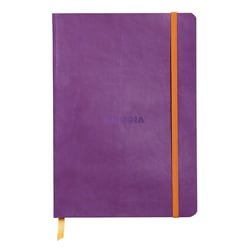 Carnet - Format A5 14.8 x 21 cm - Rhodiarama - Rhodia - 160 pages pointillées - Violet