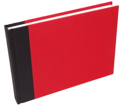 Bloc voyage - format A5 60 feuilles de papier aquarelle 170g - Rouge 