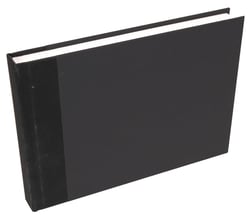 Bloc voyage - format A5 60 feuilles de papier à dessin180g - Noir 