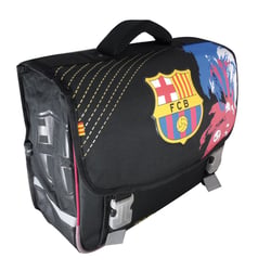 Cartable - F.C.Barcelone - noir
