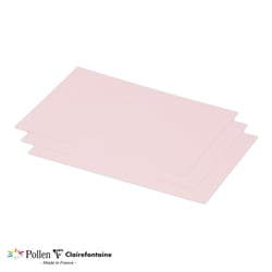 25 cartes Pollen 158x222 mm  - Rose