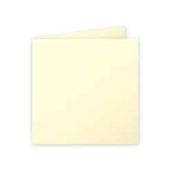 25 cartes pliées Pollen 135x135 mm  - Canari