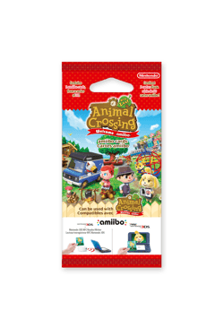 Animal Crossing : New Leaf - Welcome amiibo - 3 Cards Pack