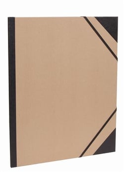 Carton à dessin 26x33 kraft beige