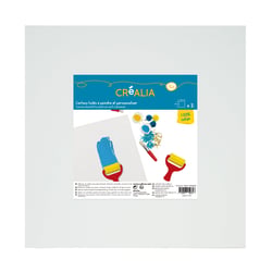 Carton toilé carré 280 g/m² X2