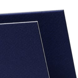 Carton contrecollé Mi-Teintes 60 x 80 cm bleu indigo