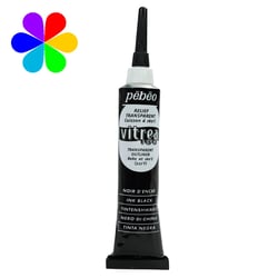 Cerne relief Vitréa Pébéo 20 ml - Noir