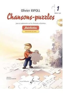 Chansons-puzzles. Volume 1 - méthode
