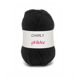 Charly Noir - Phildar - Pelote de fil à tricoter