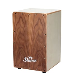 CJS-30 - Cajon en noyer + housse - Shiver
