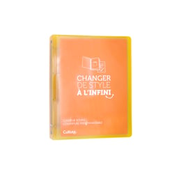 1 classeur A4 personnalisable - Dos 30 mm - Polypropylène - Coloris assortis - Cultura