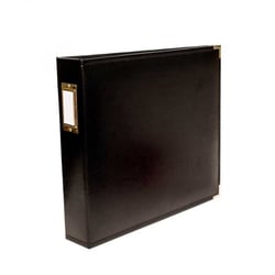 Classeur pour scrapbooking noir 30,5 x 30,5 cm - We r memory keepers