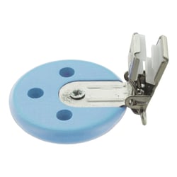 Clip en bois pour attache tétine - Bleu ciel