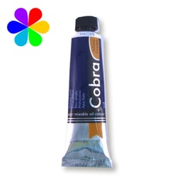 Peinture à l'huile  Cobra - n°570 S3 - bleu phtalo