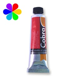 Peinture à l'huile  Cobra - n°317 S3 - rouge transparent moyen