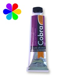 Peinture à l'huile  Cobra - n°567 S3 - violet rougeâtre permanent