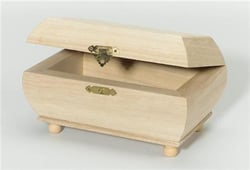 Coffre aux tresors en bois