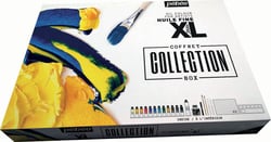 Lot de 12 tubes 20 ml de peinture à l'huile Pébéo Huile Fine Studio XL - Couleurs assorties