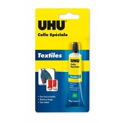 Colle pour textiles UHU - Gel - Transparent