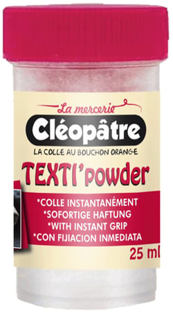 Texti'Powder - Colle ourlet en poudre La Mercerie Cléopatre