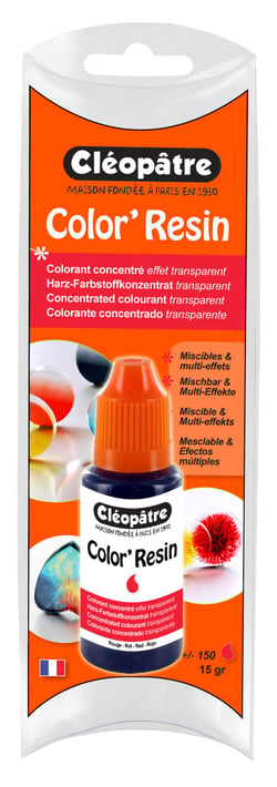 Color'Resin Cléopâtre - Rouge - 15 g
