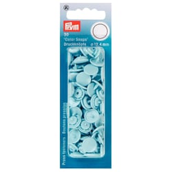 Boutons Pression Color Snaps - Bleu Clair - 12.4 mm