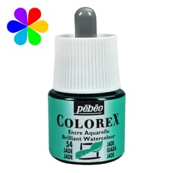 Encre aquarelle Colorex Pébéo - 45 ml - jade