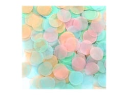 Confettis papier soie - pastel - 15g