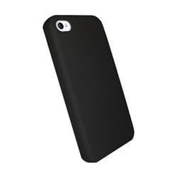 Coque noire finition rubber -iPhone 5/5S