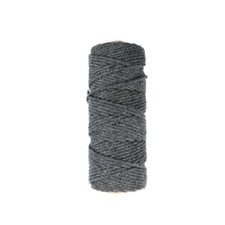Fil macramé - Anthracite - 3 mm x 62 m - Créalia