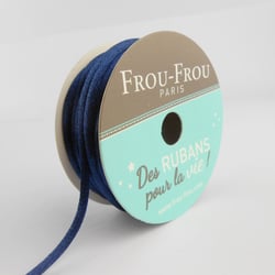 Bobinette Frou-Frou - 10 m x 2 mm - Cordon de satin - Navy