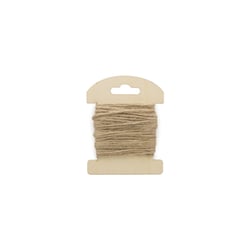 Cordon en jute naturel  Créalia - 10 m Ø1,5mm