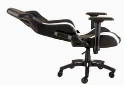 T1 Race 2018 - Siège de gaming noir et blanc - Corsair