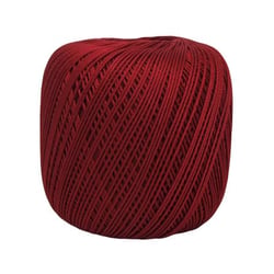 Pelote de fil à crocheter 100% coton - Distrifil - Cablé n°5 - Bordeaux 14