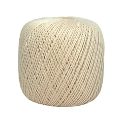 Pelote de fil à crocheter 100% coton - Distrifil - Cablé n°5 - Ecru 02