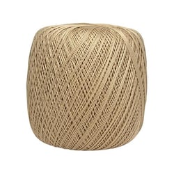 Pelote de fil à crocheter 100% coton - Distrifil - Déco 8 - Sable