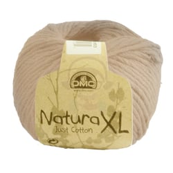 Pelote de fil à crocheter 100% coton - DMC - Coton Natura XL - Beige clair 31