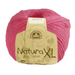 Pelote de fil à crocheter 100% coton - DMC - Coton Natura XL - Géranium 43