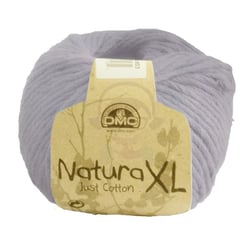 Pelote de fil à crocheter 100% coton - DMC - Coton Natura XL - Gris chrome 12