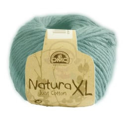 Pelote de fil à crocheter 100% coton - DMC - Coton Natura XL - Vert lichen 07