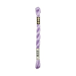 Fil à broder DMC - Coton perlé n°3 - Violet de Parme clair nacré 211