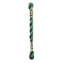 Fil à broder DMC - Coton perlé n°3 - Vert fougère 320