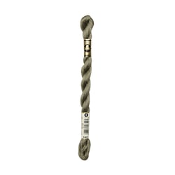 Fil à broder DMC - Coton perlé n°3 - Pavé gris 640
