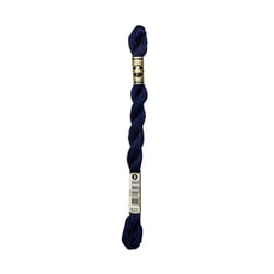 Fil à broder DMC - Coton perlé n°3 - Bleu myrtille 823