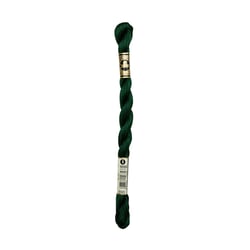 Fil à broder DMC - Coton perlé n°3 - Vert forêt noire 890