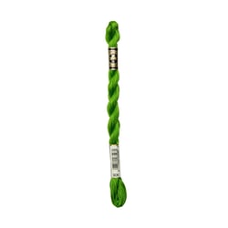 Fil à broder DMC - Coton perlé n°3 - Vert pomme 906