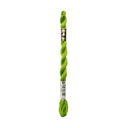 Fil à broder DMC - Coton perlé n°3 - Granny smith 907