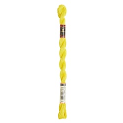 Fil à broder DMC - Coton perlé n°5 - Citron 307