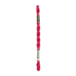 Fil à broder DMC - Coton perlé n°5 - Rose radis 600